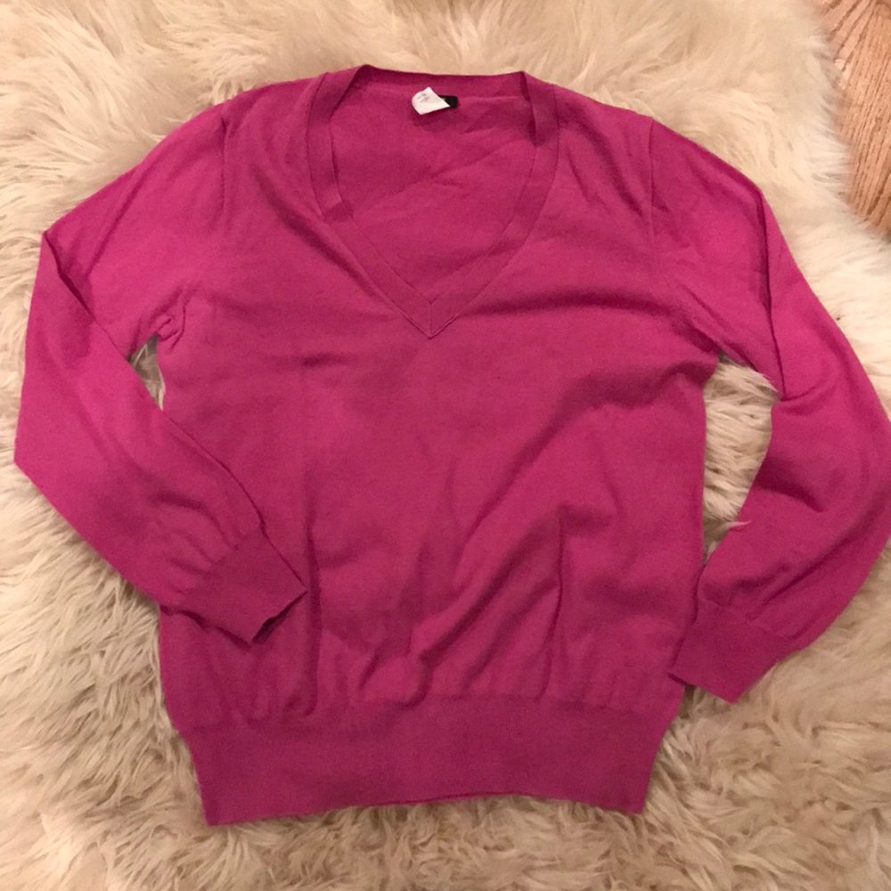 J. Crew V neck Sweater GUC